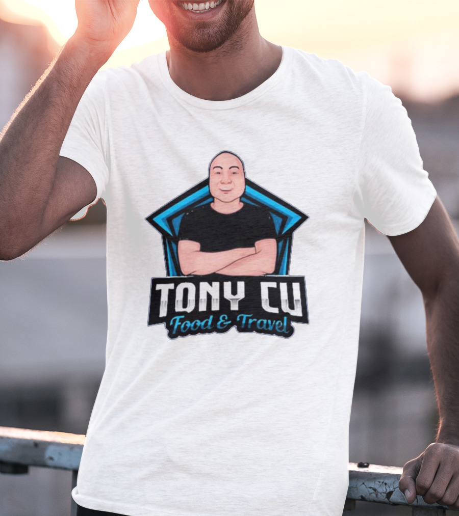 Tony Cu Food And Travel Egg Roll King T-Shirt