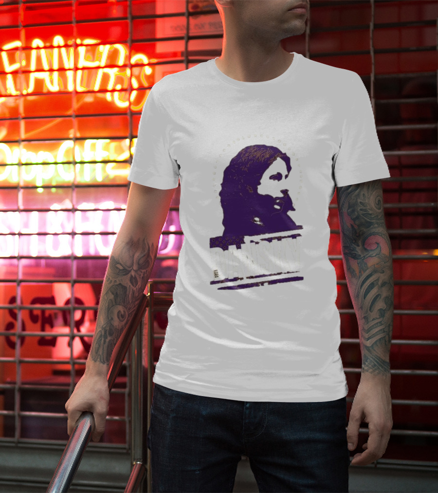 Dansky Purple Silhouette With Stars T-Shirt