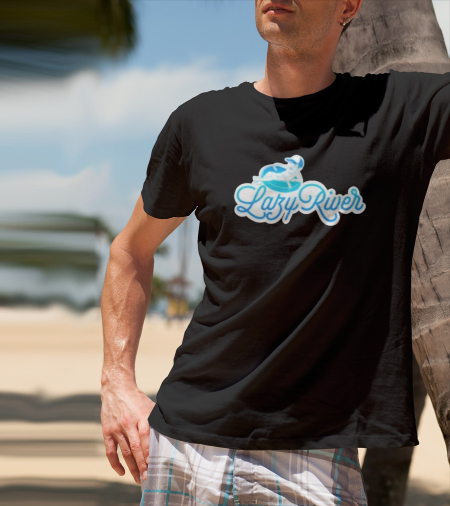 Lebatardaf Lazy River Floating Fun T-Shirt