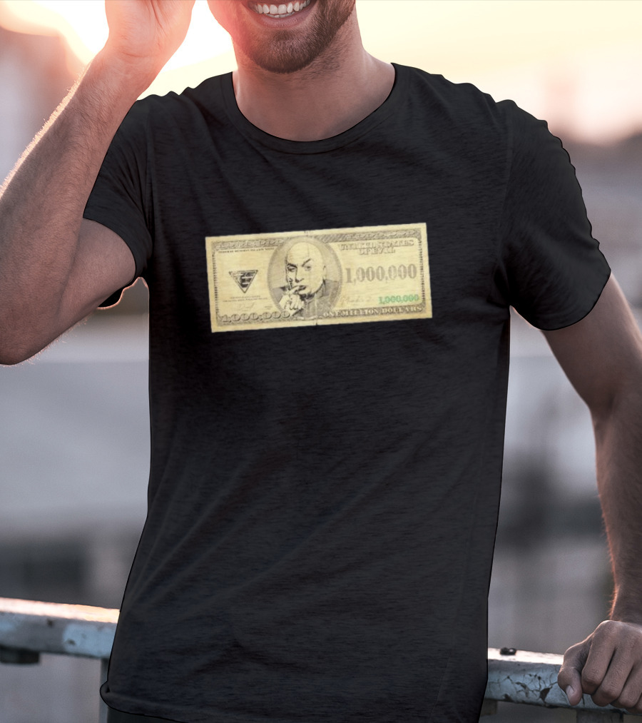 One Million Dollars Meme Money Funny Parody Bill T-Shirt