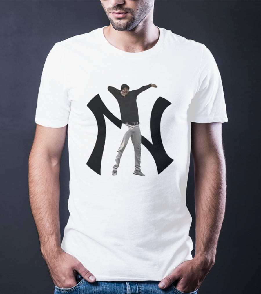 Aaron Boone New York Yankees Dab Pose T-Shirt