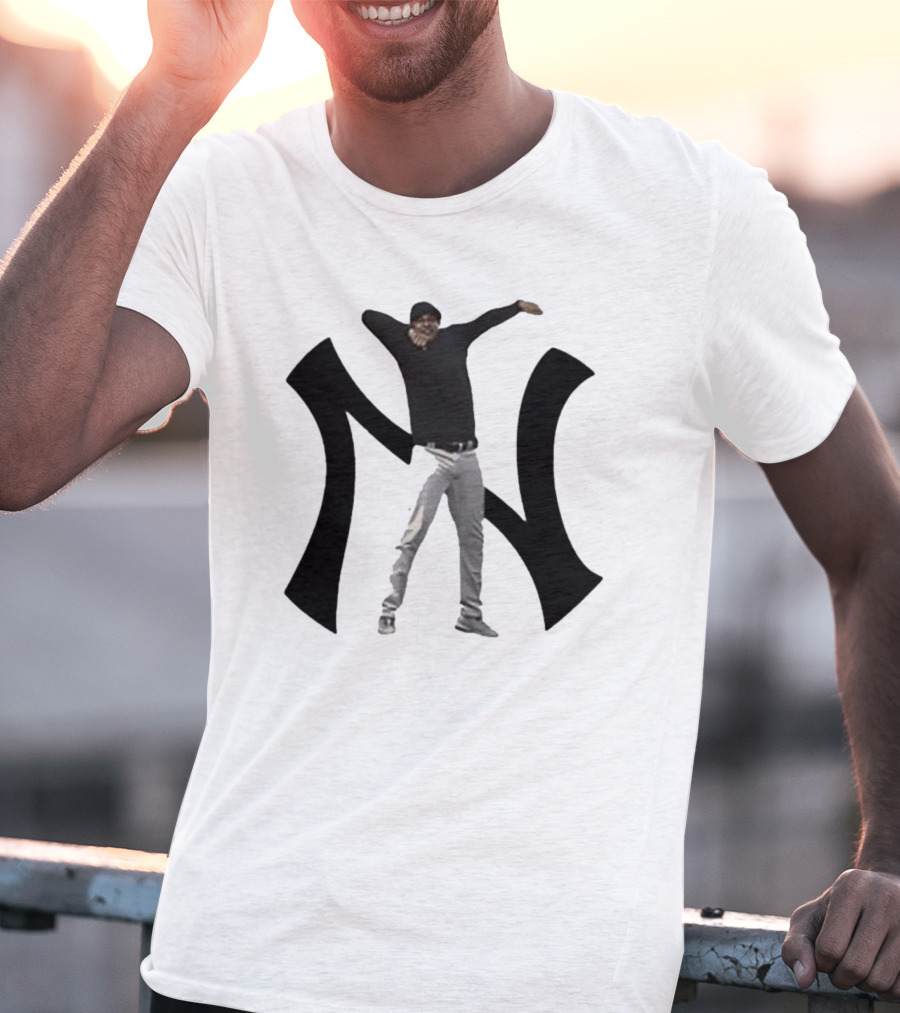 Aaron Boone New York Yankees Dab Pose T-Shirt