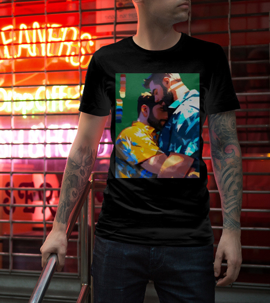 Ego Rodriguez Colours Pride Men's Embrace T-Shirt