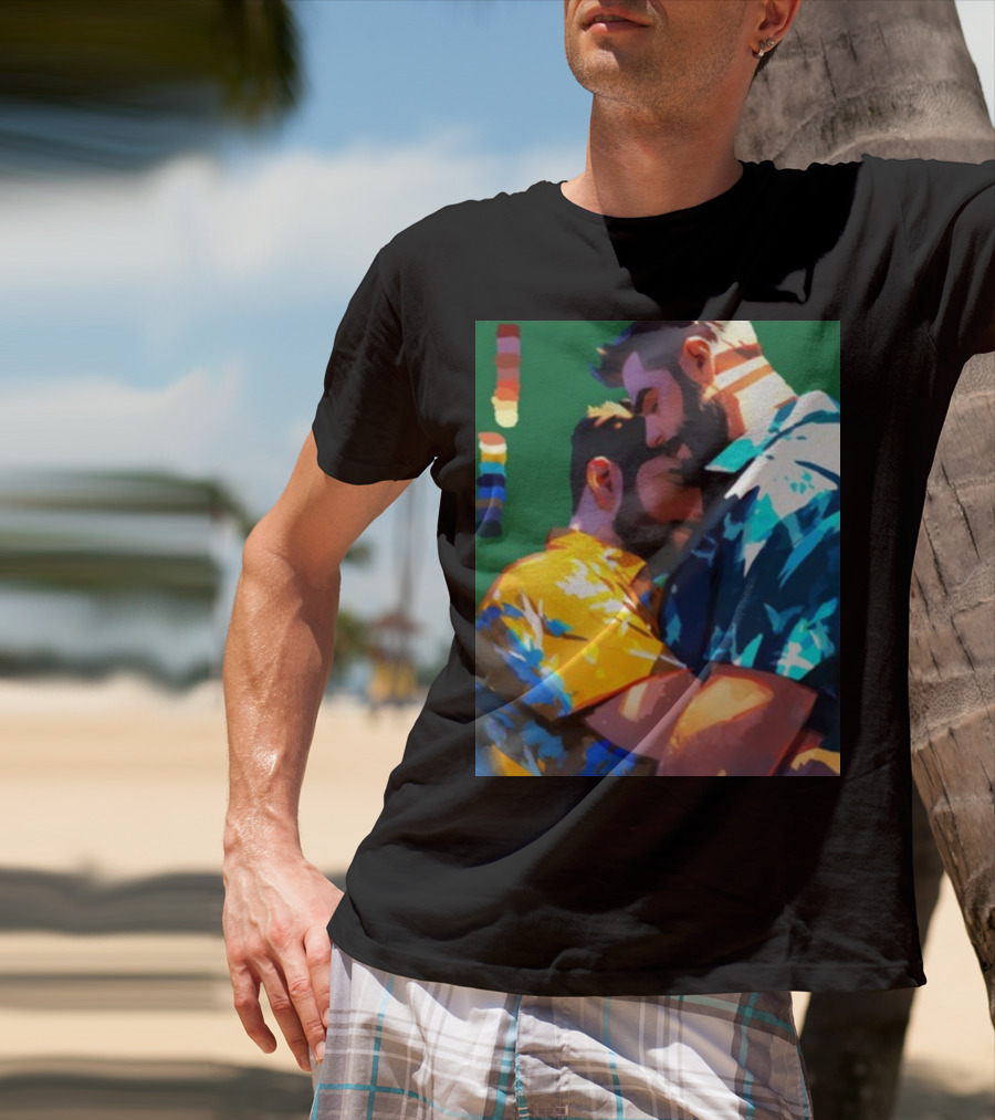 Ego Rodriguez Colours Pride Men's Embrace T-Shirt