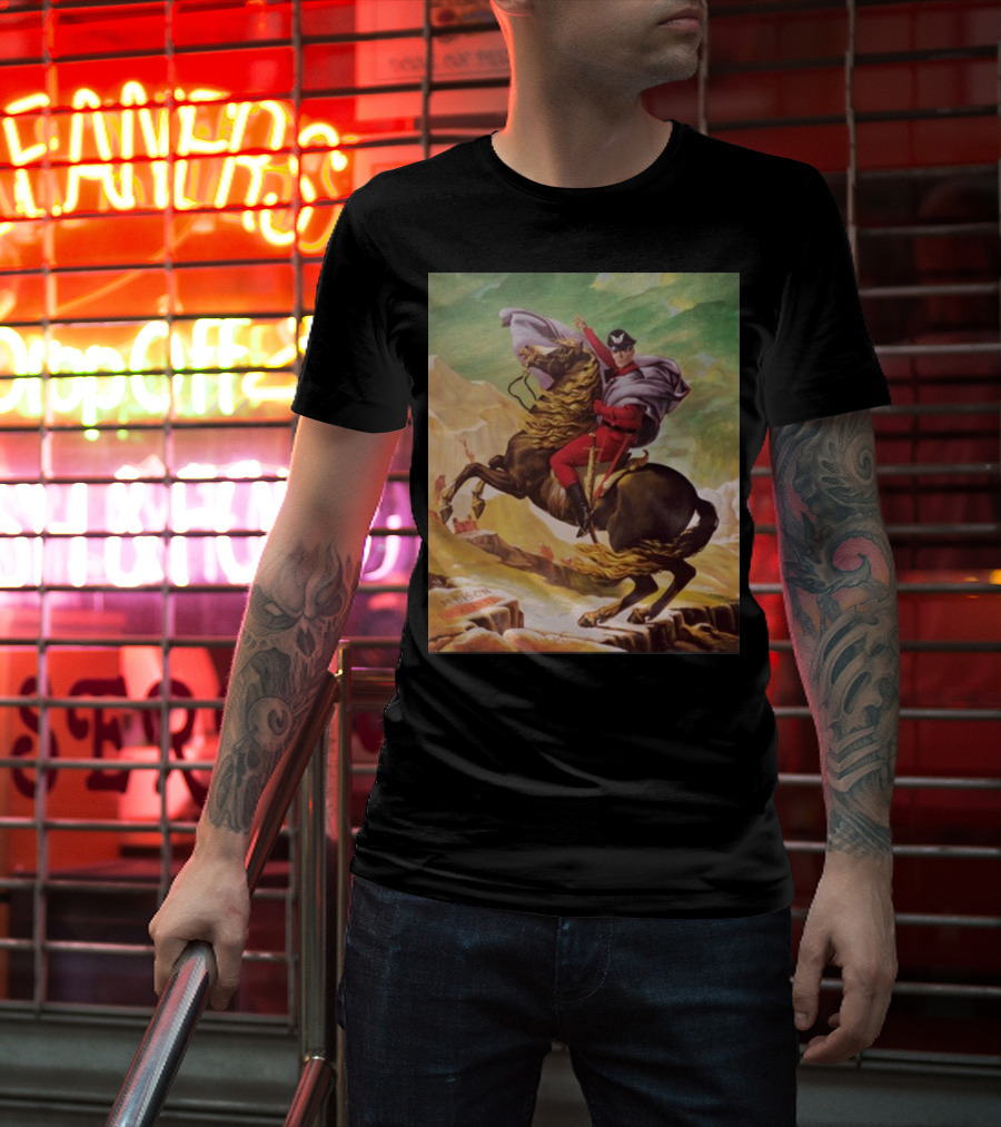 Maximilian Dood Raul Julia M Bison Crossing The Alps T-Shirt