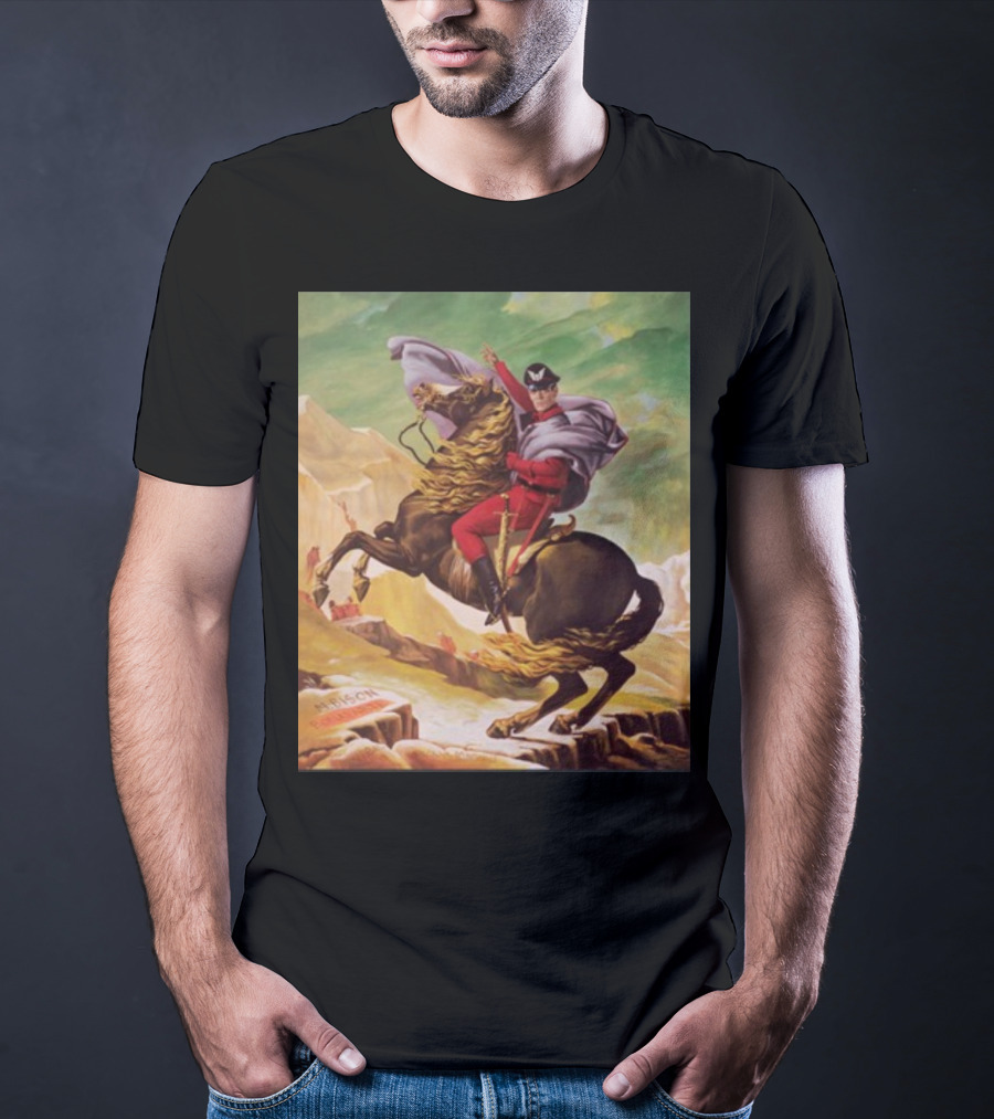 Maximilian Dood Raul Julia M Bison Crossing The Alps T-Shirt