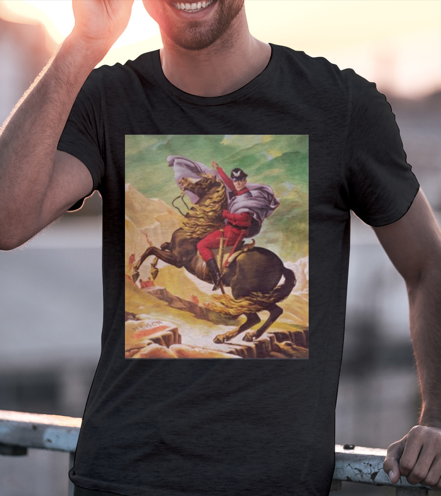 Maximilian Dood Raul Julia M Bison Crossing The Alps T-Shirt