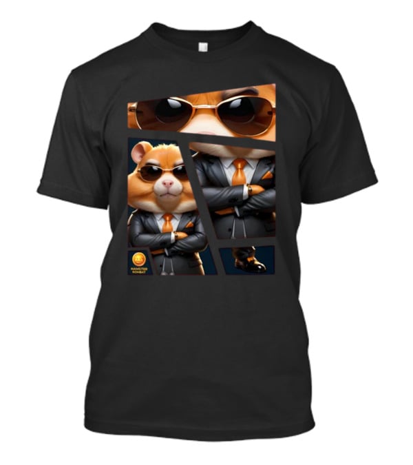 Hamster Combat Grandmaster Suit Sunglasses T-Shirt