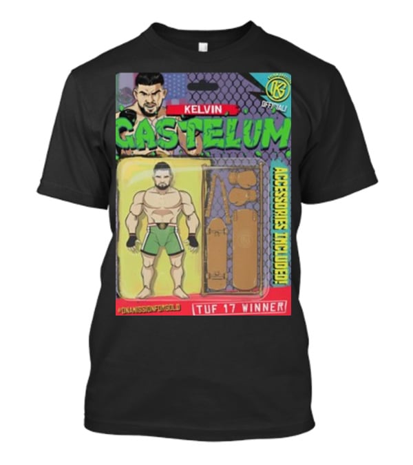 Kelvin Gastelum OnMissionForGold TUF 17 Winner Accessories Included T-Shirt