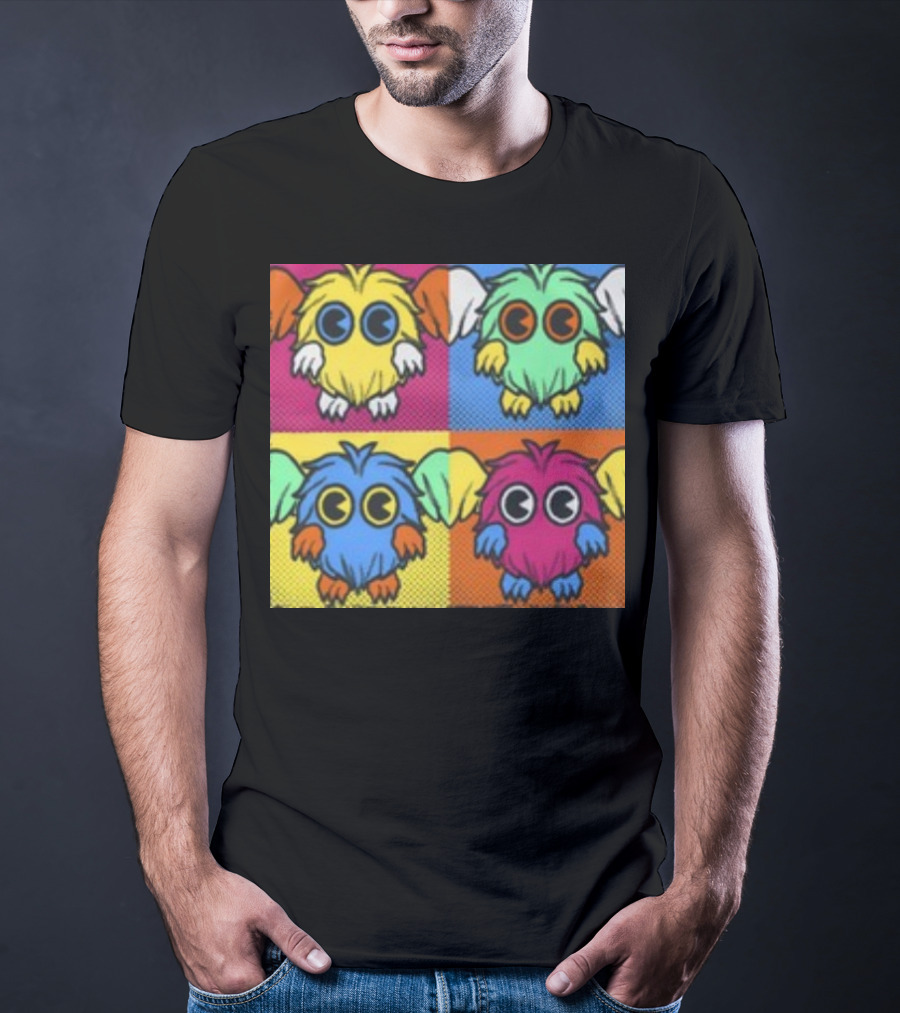 Pvramid Store The Kubirohol Mainstreet Colorful Owl Creatures Quadrant T-Shirt