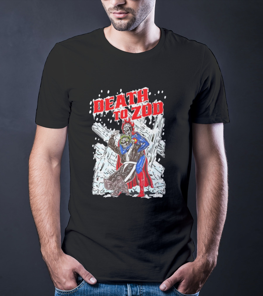 Keon Coleman Death To Zod Superman Parody Heroic T-Shirt