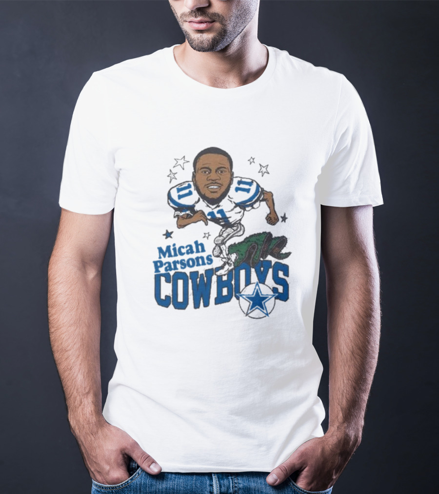 Micah Parsons 11 Dallas Cowboys Star T-Shirt