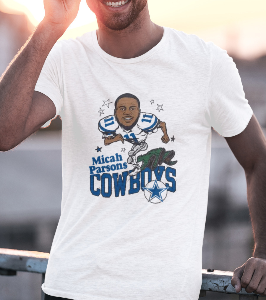 Micah Parsons 11 Dallas Cowboys Star T-Shirt