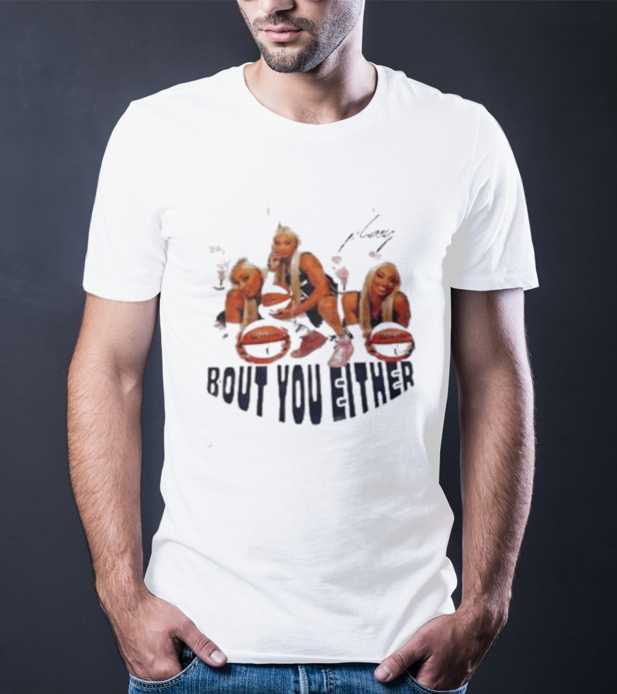 DiJonai Carrington Bout You Either Basketball Pose T-Shirt