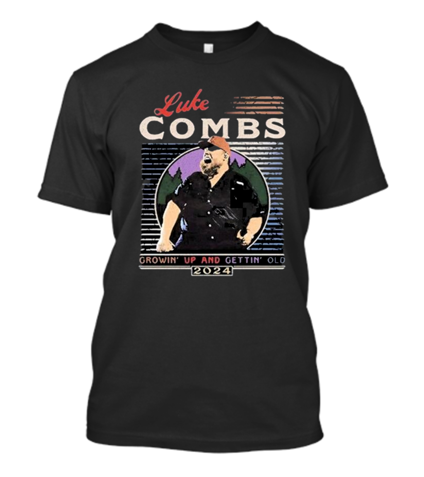 Luke Combs Growin’ Up And Gettin’ Old T-Shirt
