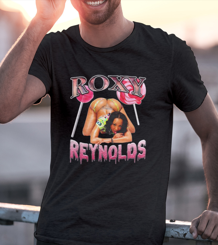 Roxy Reynolds Bootleg Lollipop Image T-Shirt