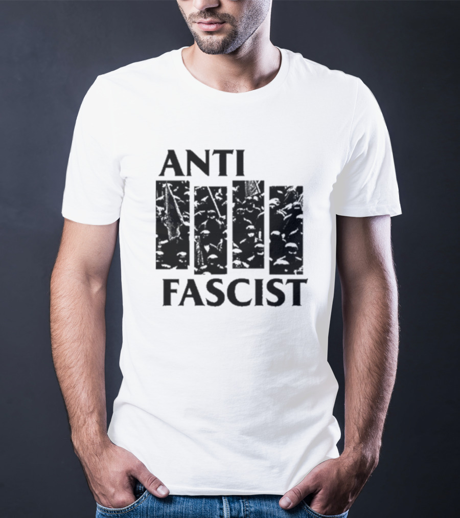 Jim Jarmusch Anti Fascist Punk Band Logo Influence T-Shirt
