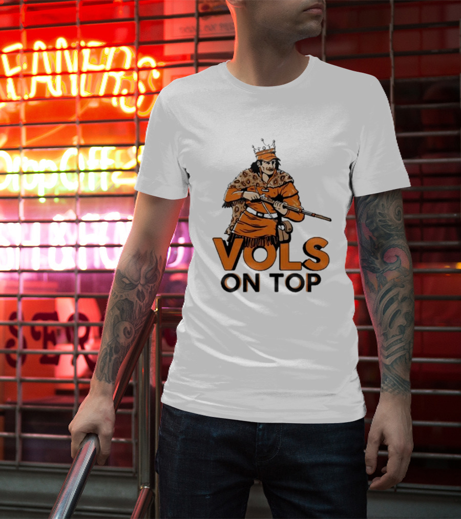 Old Row Vols On Top World Champs Vols On Top T-Shirt