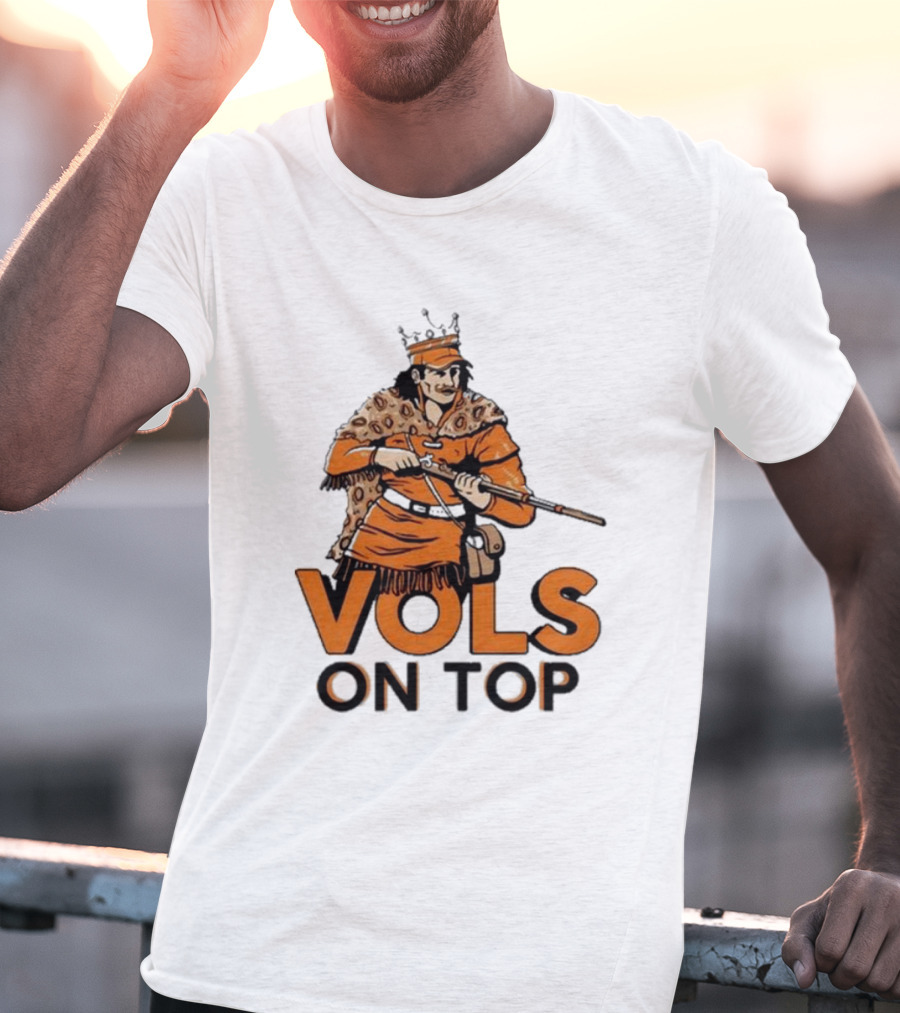 Old Row Vols On Top World Champs Vols On Top T-Shirt