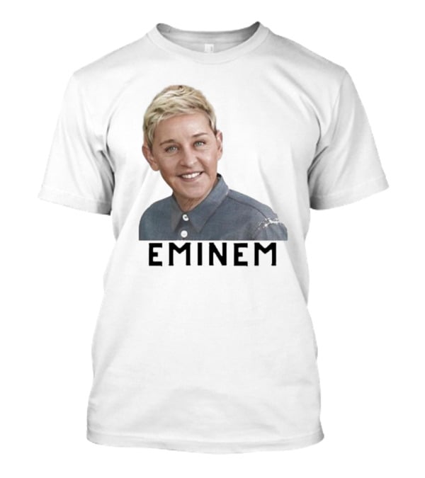 Eminem Ellen Degeneres Face Mashup T-Shirt