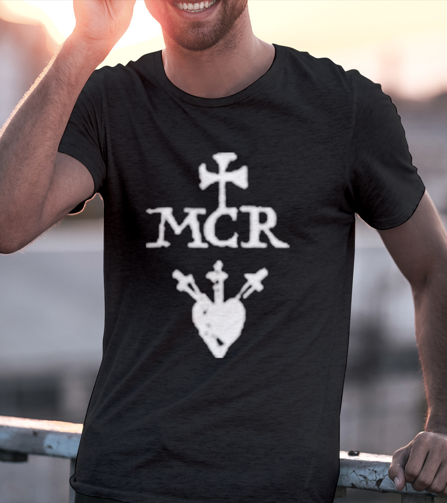 MCR From The Earth To The Morgve Heart Cross Symbol In Aeternum T-Shirt