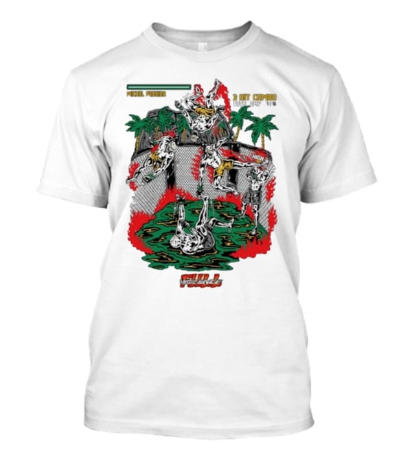 Michel Pereira Full Violence 8 Hit Combo Total Opp KO High T-Shirt