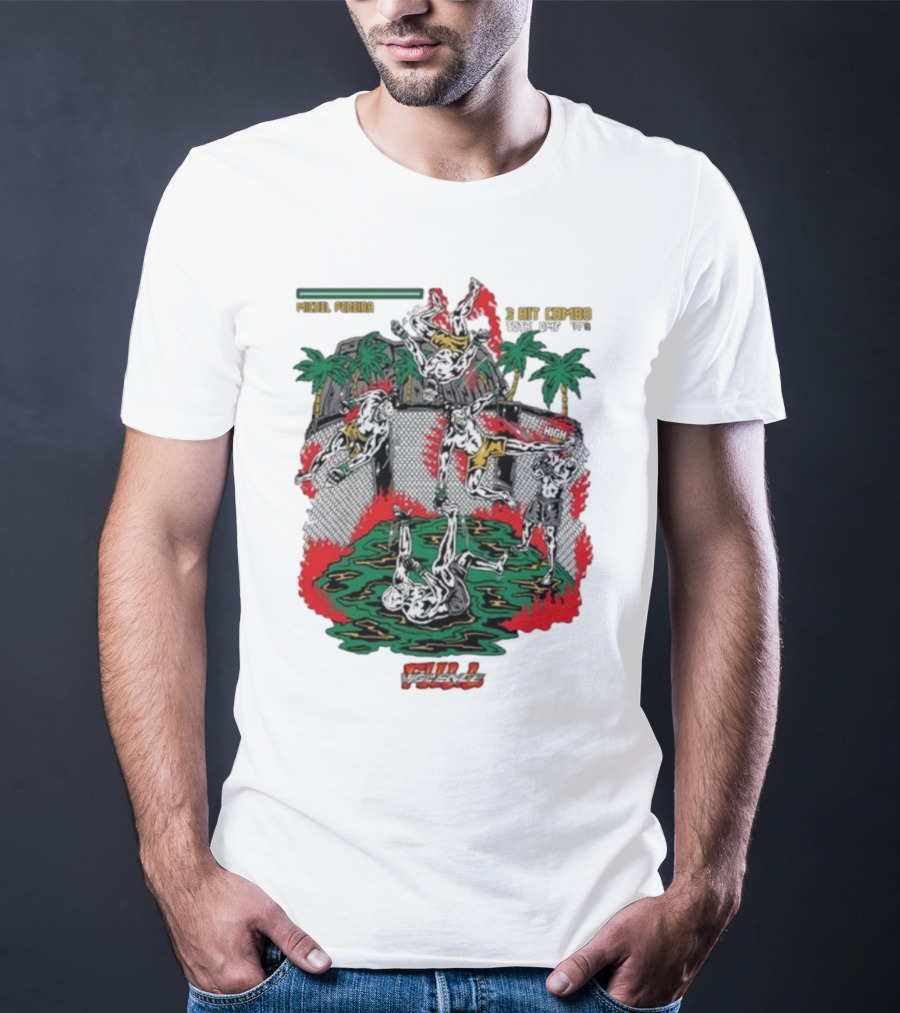 Michel Pereira Full Violence 8 Hit Combo Total Opp KO High T-Shirt