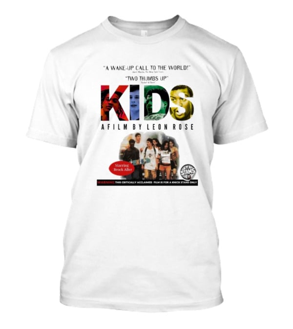A Wake-up Call To The World Two Thumbs Up Kids A Film By Leon Rose Starring Brock Aller T-Shirt