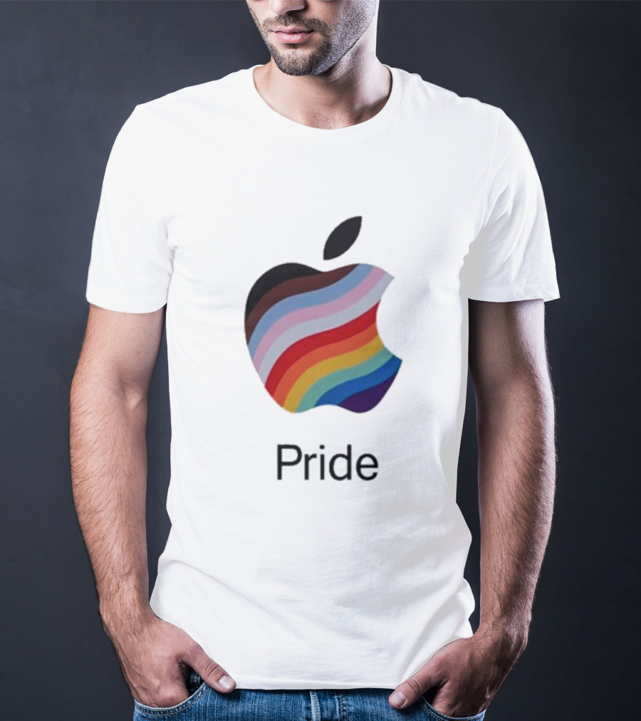 Apple Pride Rainbow T-Shirt