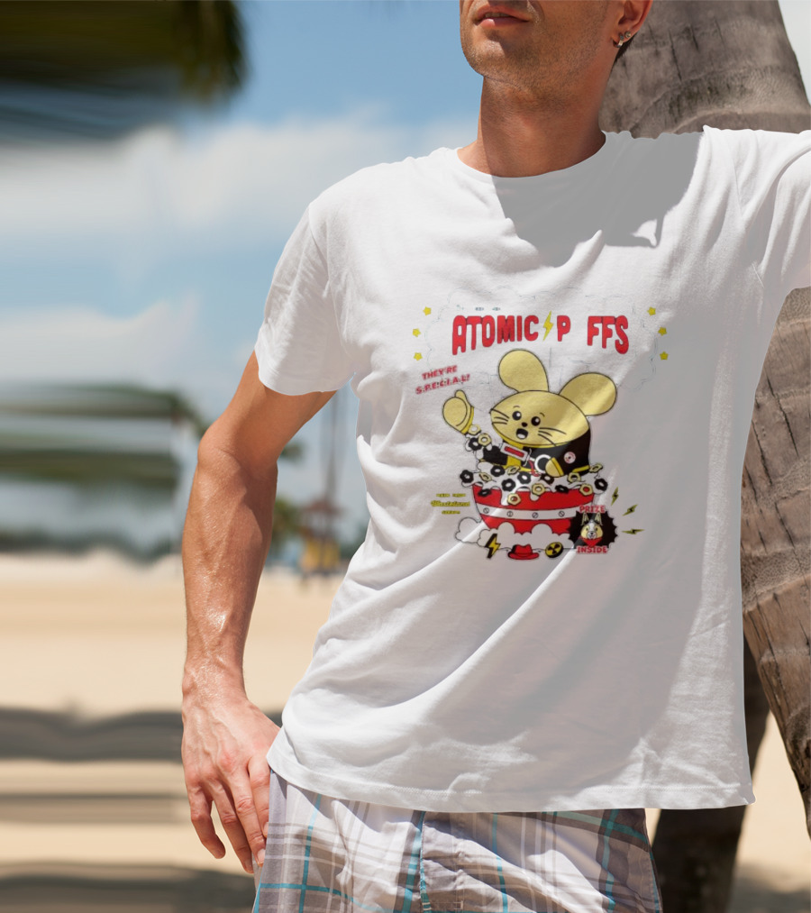 Fatrabbitfarm Atomic Puffs They’re Special Made From Wasteland Scraps Prize Inside⚡ T-Shirt