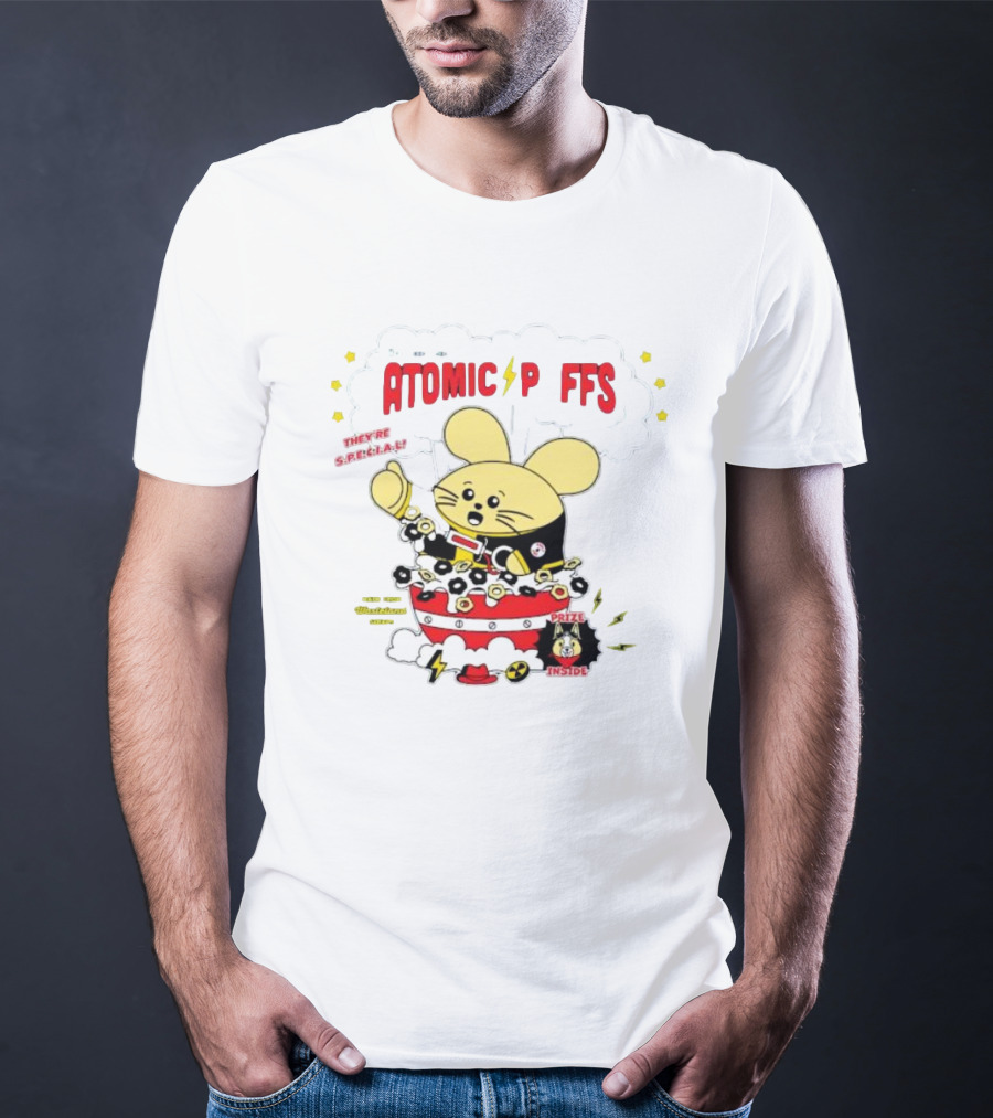 Fatrabbitfarm Atomic Puffs They’re Special Made From Wasteland Scraps Prize Inside⚡ T-Shirt
