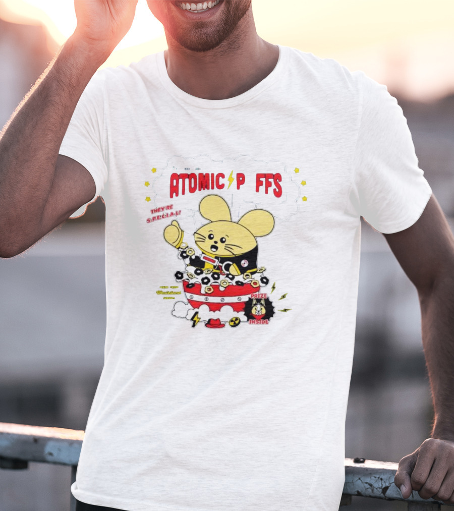 Fatrabbitfarm Atomic Puffs They’re Special Made From Wasteland Scraps Prize Inside⚡ T-Shirt
