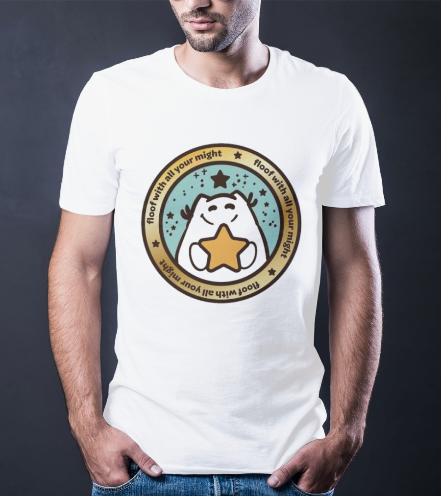 Floof With All Your Might Starry Circle Logo Est 2005 T-Shirt