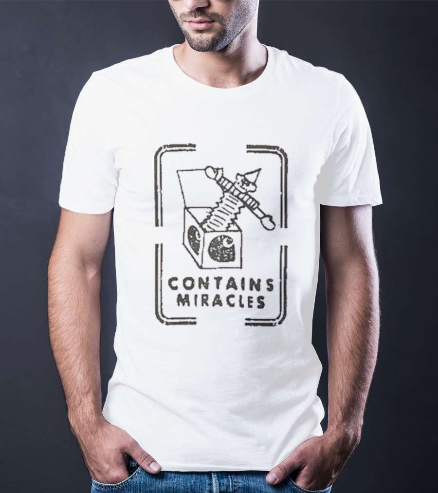 Carhartt Wip Miracle Box Jack-in-the-Box Contains Miracles T-Shirt
