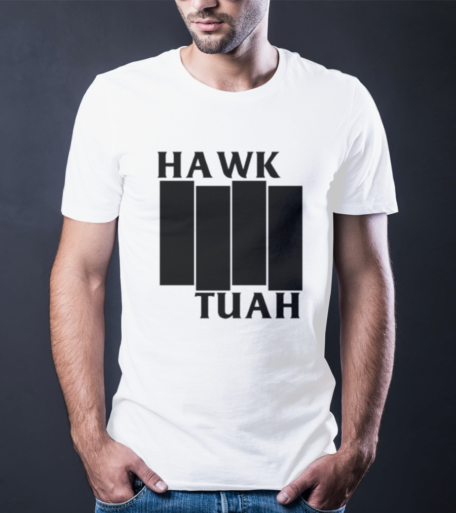Hawk Tuah Black Flag T-Shirt