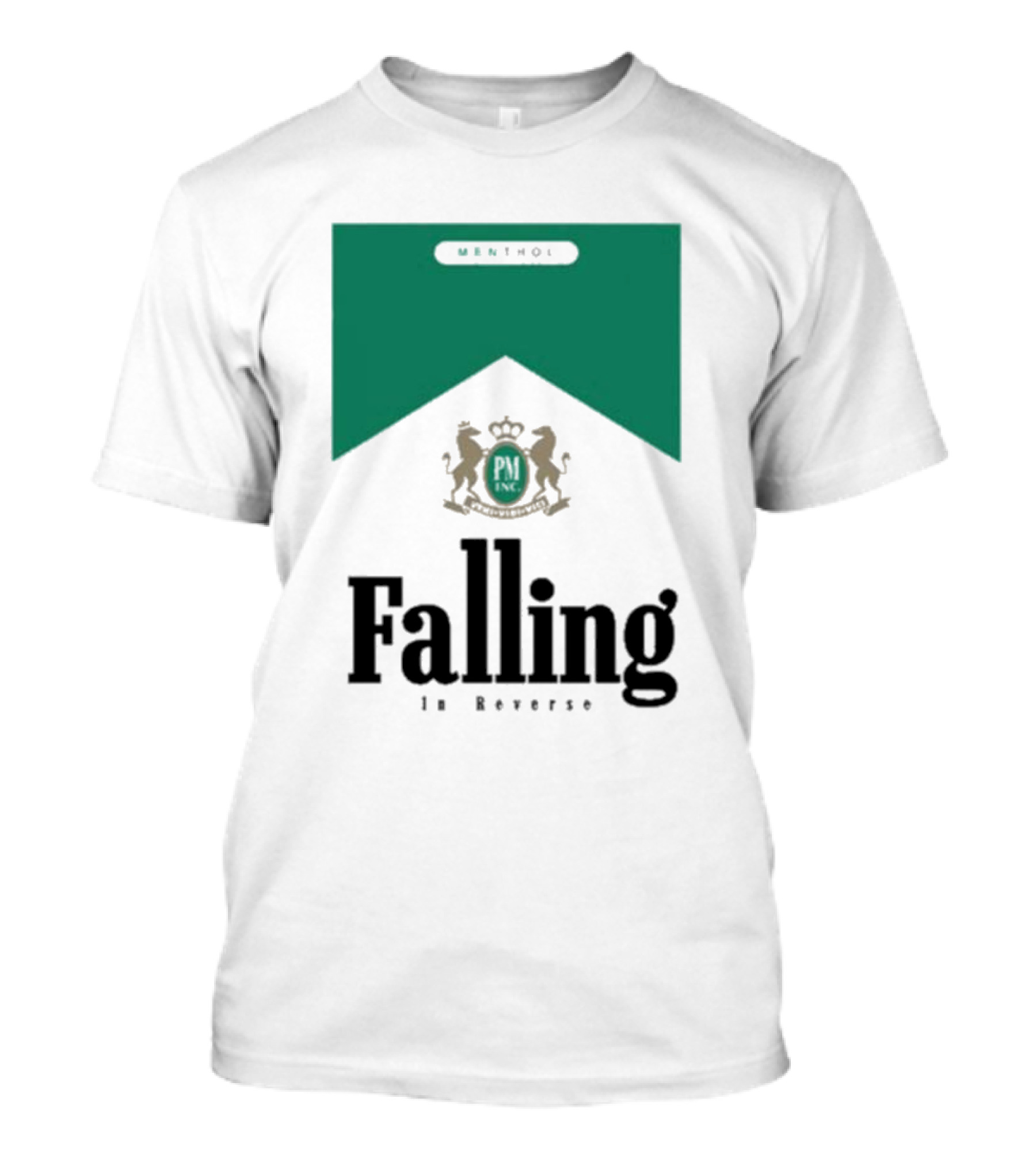 Falling In Reverse Menthol PM INC Lions Crest T-Shirt