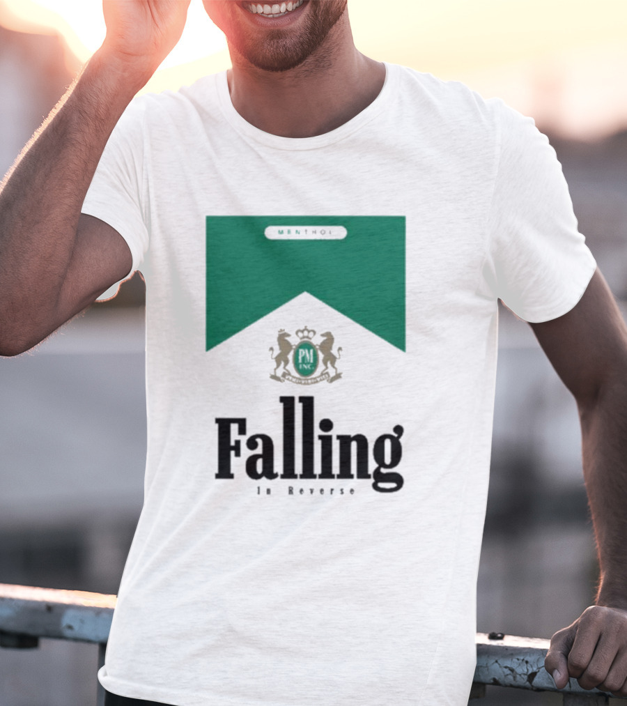 Falling In Reverse Menthol PM INC Lions Crest T-Shirt