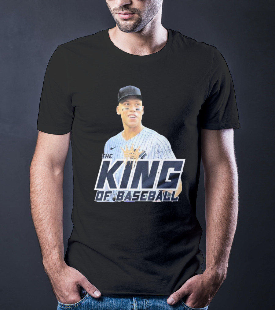 Aaron Judge The King Of Baseball T-Shirt