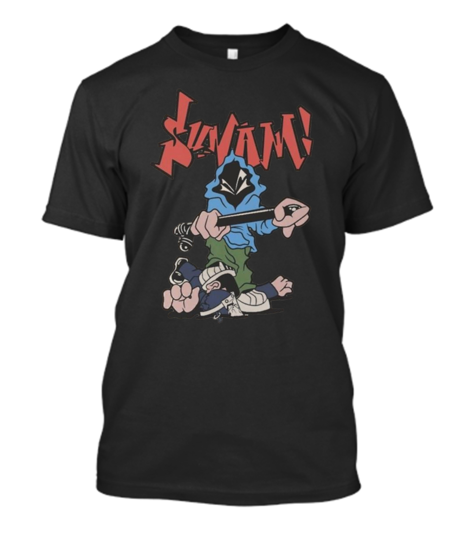 SunamI Billy Club Hoodie Character With Bat T-Shirt