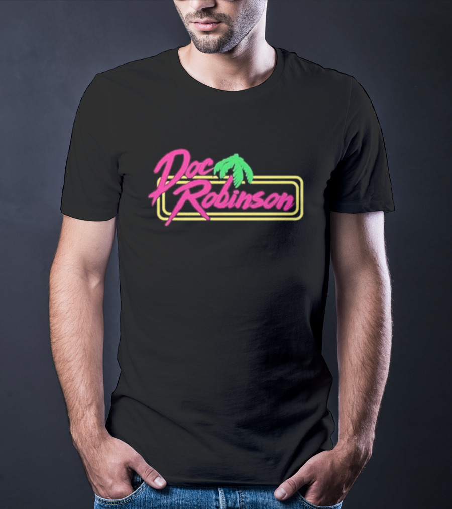 Doc Robinson Palm Neon T-Shirt