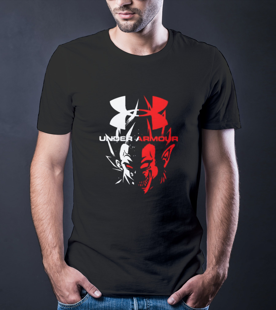 Vegeta Dual Face Under Armour Dragon Ball T-Shirt