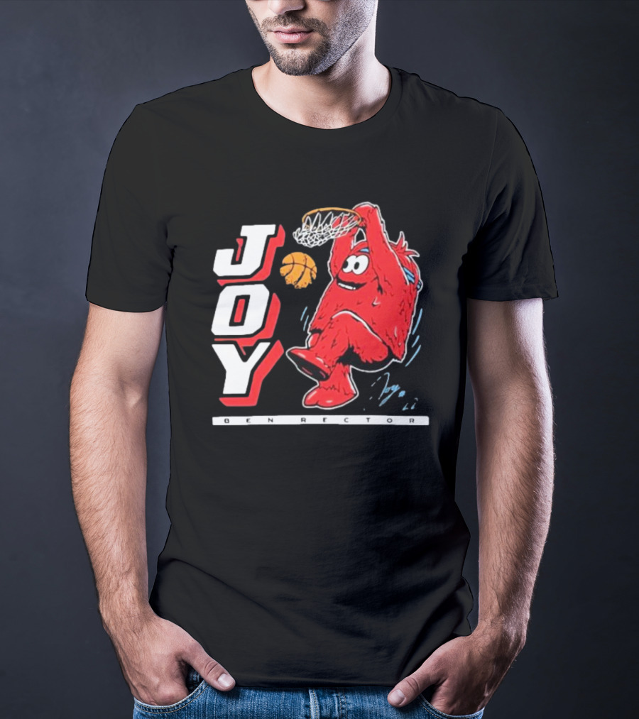 Ben Rector Joy Basketball Dunking T-Shirt