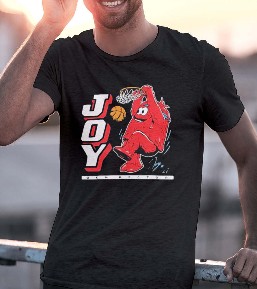 Ben Rector Joy Basketball Dunking T-Shirt