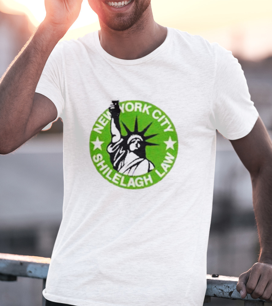 New York City Shilelagh Law Statue Of Liberty Beer T-Shirt
