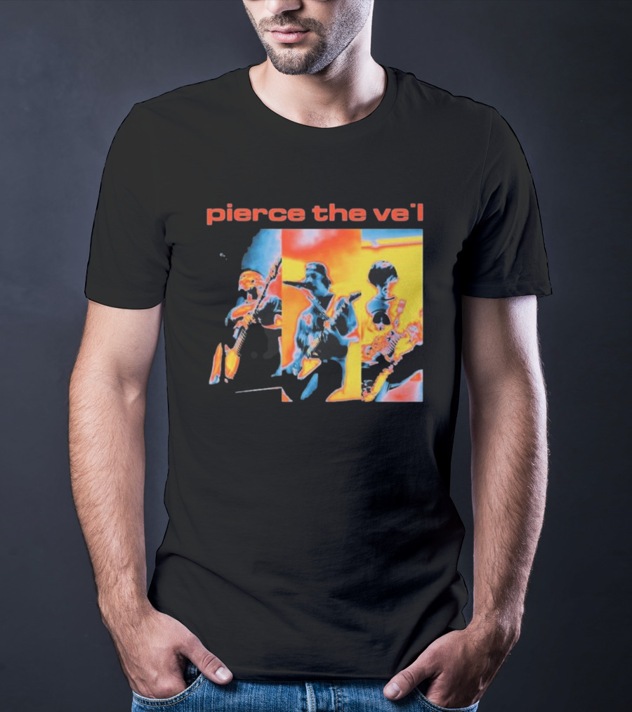 Pierce The Veil Rock Sound Issue 304 Psychedelic Band Performance T-Shirt