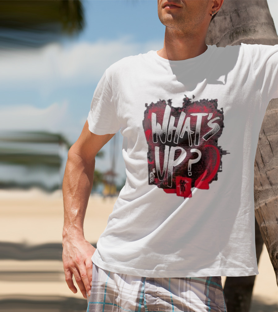 What's Up Bold Graphic R-Truth T-Shirt