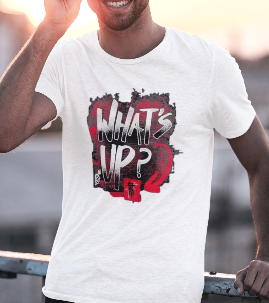 What's Up Bold Graphic R-Truth T-Shirt