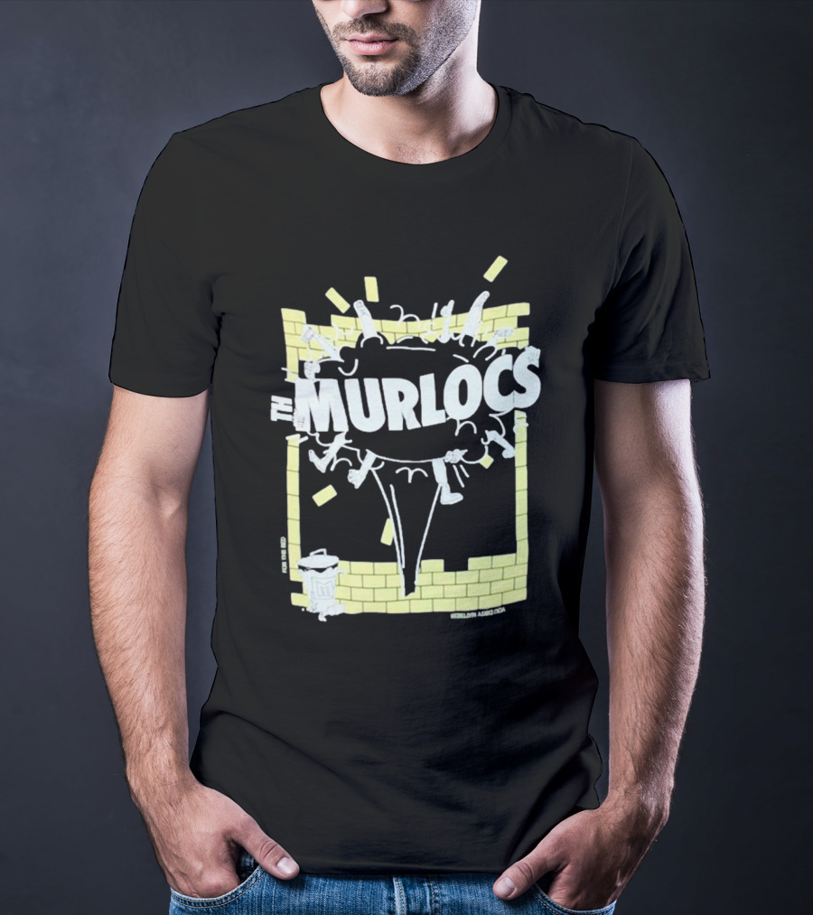 The Murlocs Brick Wall Rumble Explosion T-Shirt