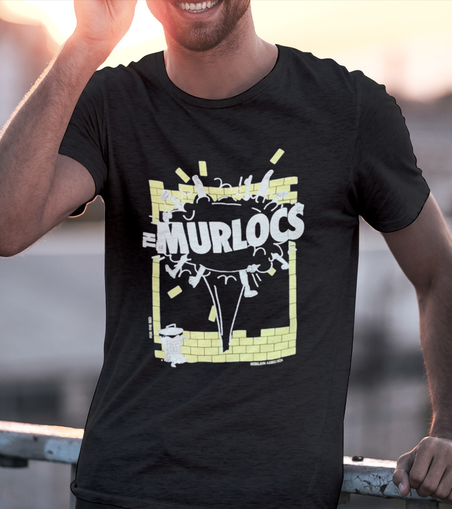 The Murlocs Brick Wall Rumble Explosion T-Shirt