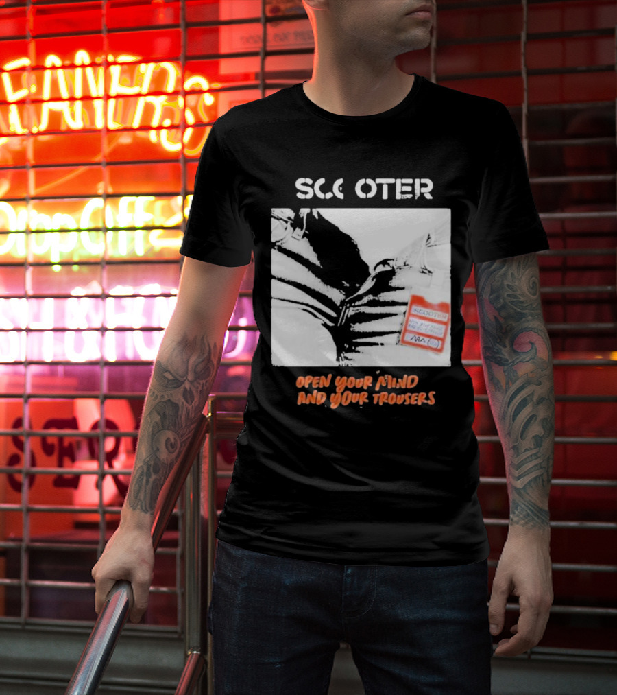 Scooter Open Your Mind And Your Trousers Scooter ICE Volume 1 ETA 10:15xl T-Shirt